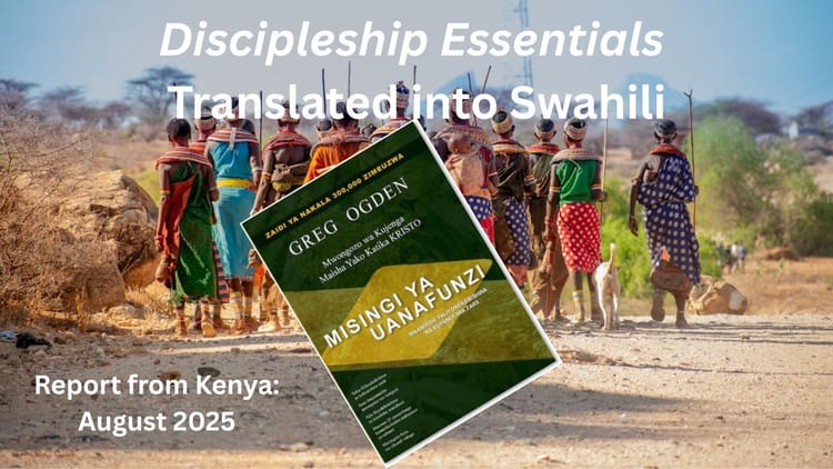 Discipleship Essentials in Swahili for Kenya