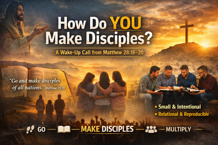 How do YOU make disciples